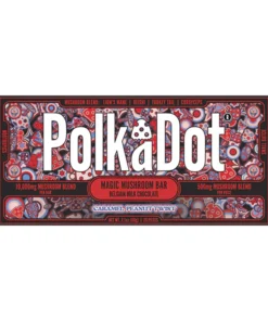polkadot caramel peanut twist