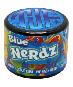 Blue Nerdz – Terp Junky Farms Live Hash Rosin (2g)